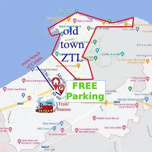 Maria's - Free Parking Area, No Ztl Apartment Cefalu